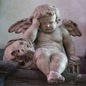 L'ange pleureur de la Cathédrale d'Amiens