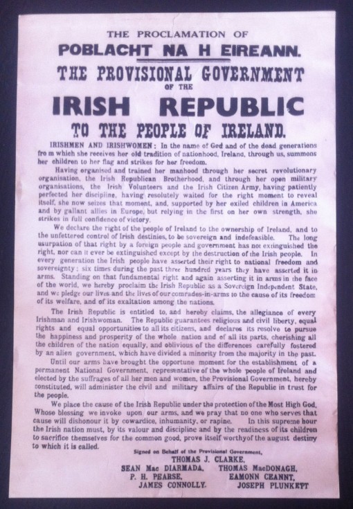 proclamation de la constitution irlandaise 