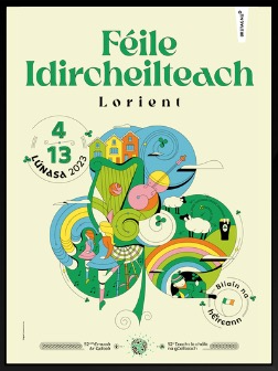 Irish Music - 2023 Affiche Lorient - L'Irlande à L'honneur