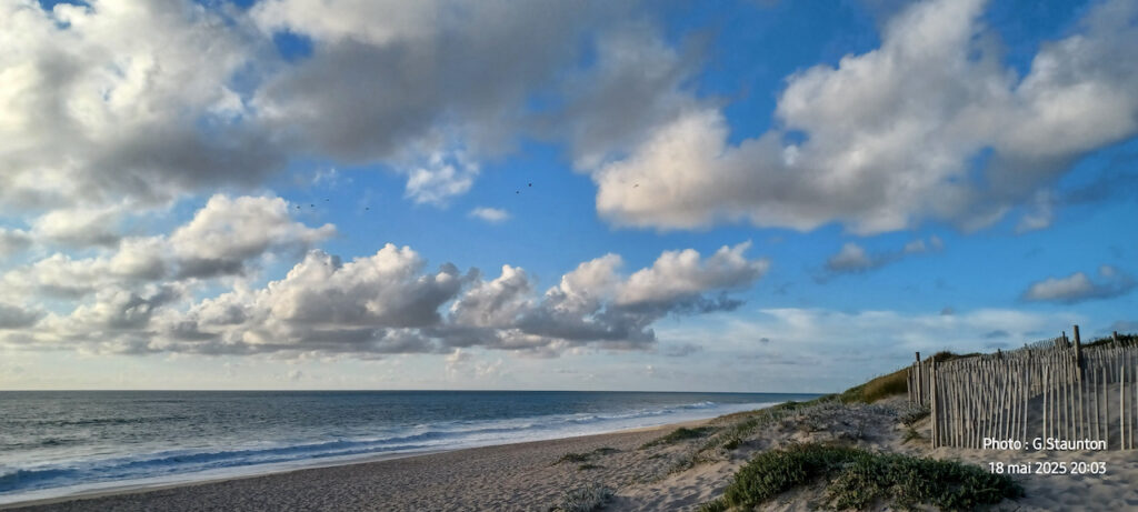 La plage de Quiaios en fin de journée...