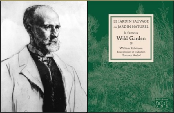 William Robinson le père du jardin sauvage. jardin Gravetye Manor Sussex