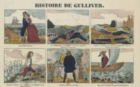L'Image d'Epinal : Les Voyages de Gulliver